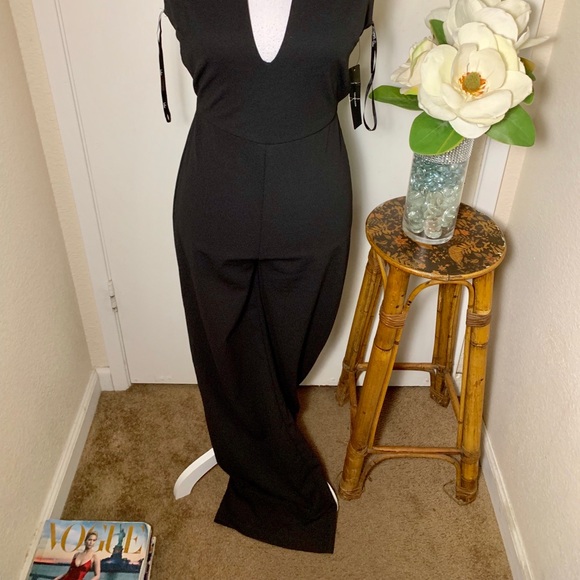 Lulu’s Thinking Out Loud Backless Black Jumpsuit - Picture 8 of 9
